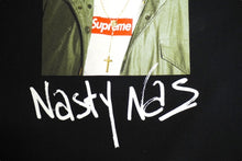 Load image into Gallery viewer, Supreme シュプリーム ナスティーナズ Tシャツ 17AW Nasty Nas Tee フォト T ブラック コットン サイズM 美品 中古 62364