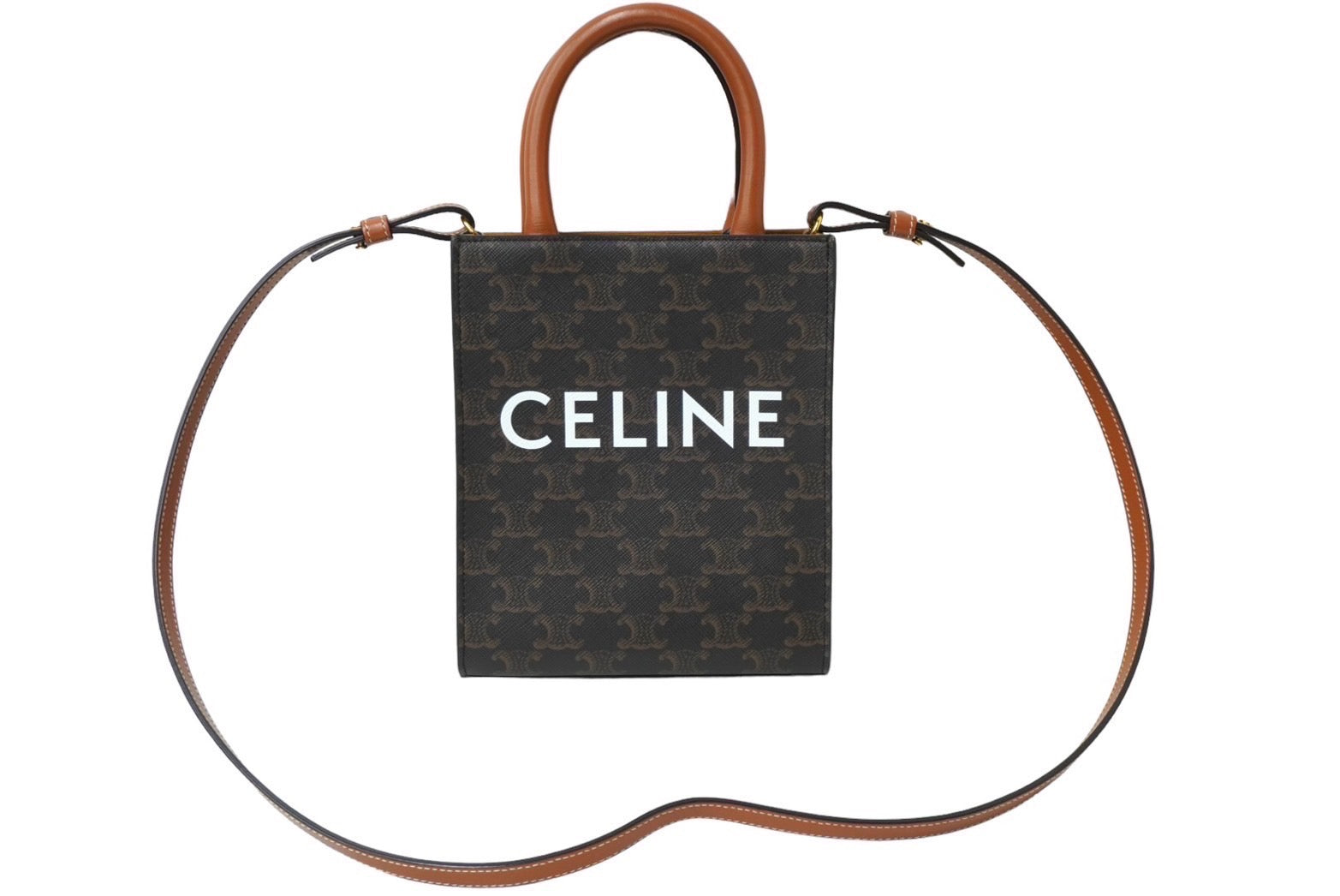 極美品 CELINE セリーヌ ショルダーバッグ ミニ バーティカル