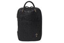 画像をギャラリービューアに読み込む, 未使用 CHROME HEARTS クロムハーツ ハンドバッグ EVERYDAY CARRY L エブリデイ レザー シルバー925 中古 62396