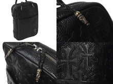 画像をギャラリービューアに読み込む, 未使用 CHROME HEARTS クロムハーツ ハンドバッグ EVERYDAY CARRY L エブリデイ レザー シルバー925 中古 62396