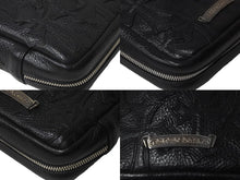 画像をギャラリービューアに読み込む, 未使用 CHROME HEARTS クロムハーツ ハンドバッグ EVERYDAY CARRY L エブリデイ レザー シルバー925 中古 62396