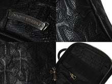 画像をギャラリービューアに読み込む, 未使用 CHROME HEARTS クロムハーツ ハンドバッグ EVERYDAY CARRY L エブリデイ レザー シルバー925 中古 62396