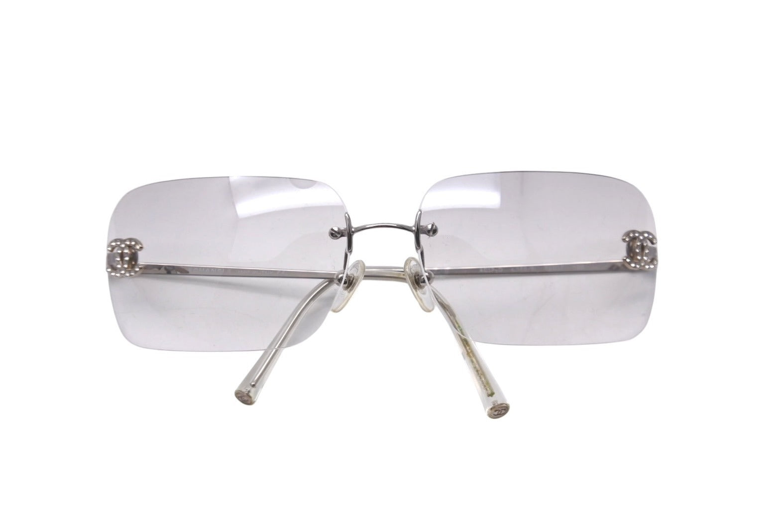 CHANEL シャネル サングラス 62□17 120 4017-D C.159/6I ココマーク