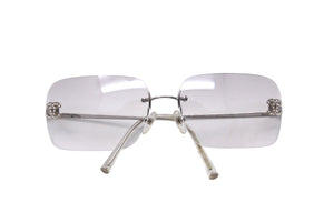 CHANEL シャネル サングラス 62□17 120 4017-D C.159/6I ココマーク