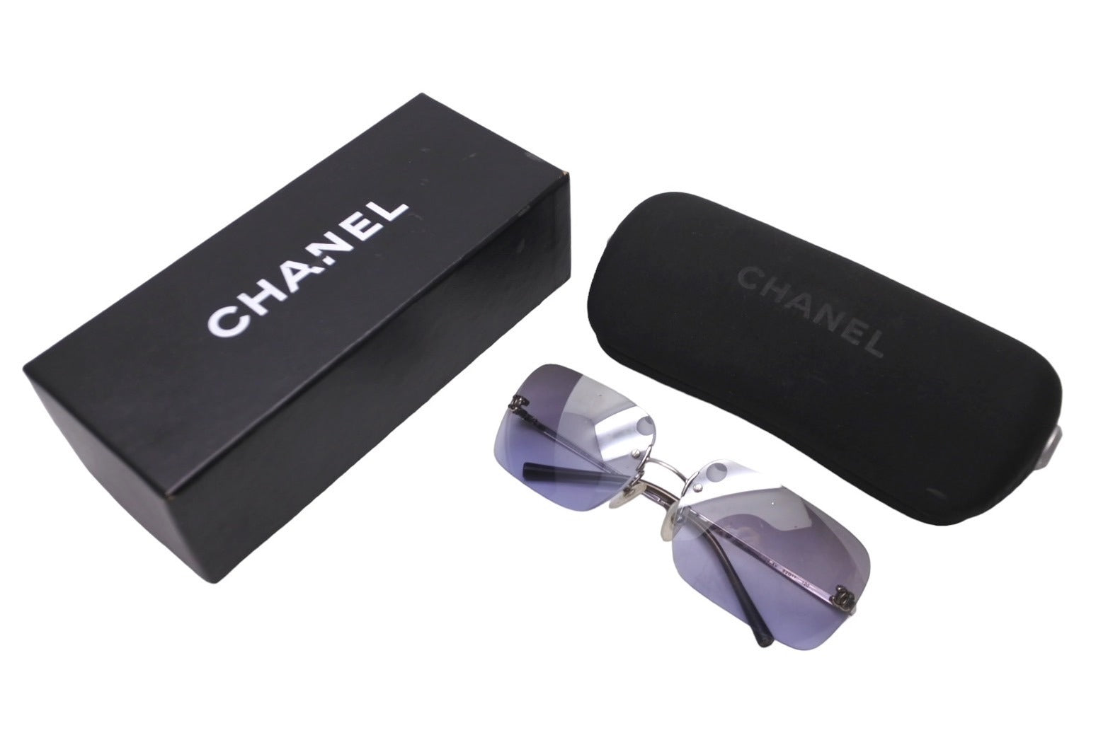 CHANEL シャネル サングラス 62□17 120 4017 C.124/6V ココマーク ...