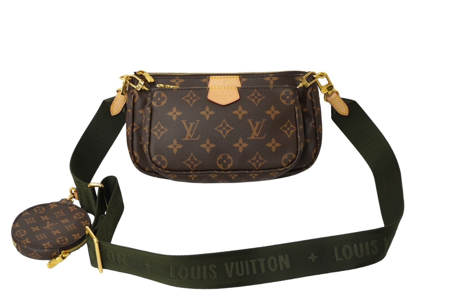 極美品 LOUIS VUITTON ルイヴィトン ミュルティ・ポシェット・アクセソワール ショルダーバッグ モノグラム M44813 中古 62410  – Casanova Vintage