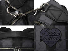 画像をギャラリービューアに読み込む, LOUIS VUITTON × NIGO ルイヴィトン ニゴー モジュラー バックパック モノグラム エクリプス ストライプ M45962 ブラック 美品 中古 62438