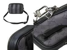 画像をギャラリービューアに読み込む, LOUIS VUITTON × NIGO ルイヴィトン ニゴー モジュラー バックパック モノグラム エクリプス ストライプ M45962 ブラック 美品 中古 62438