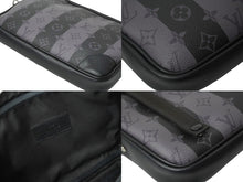 画像をギャラリービューアに読み込む, LOUIS VUITTON × NIGO ルイヴィトン ニゴー モジュラー バックパック モノグラム エクリプス ストライプ M45962 ブラック 美品 中古 62438
