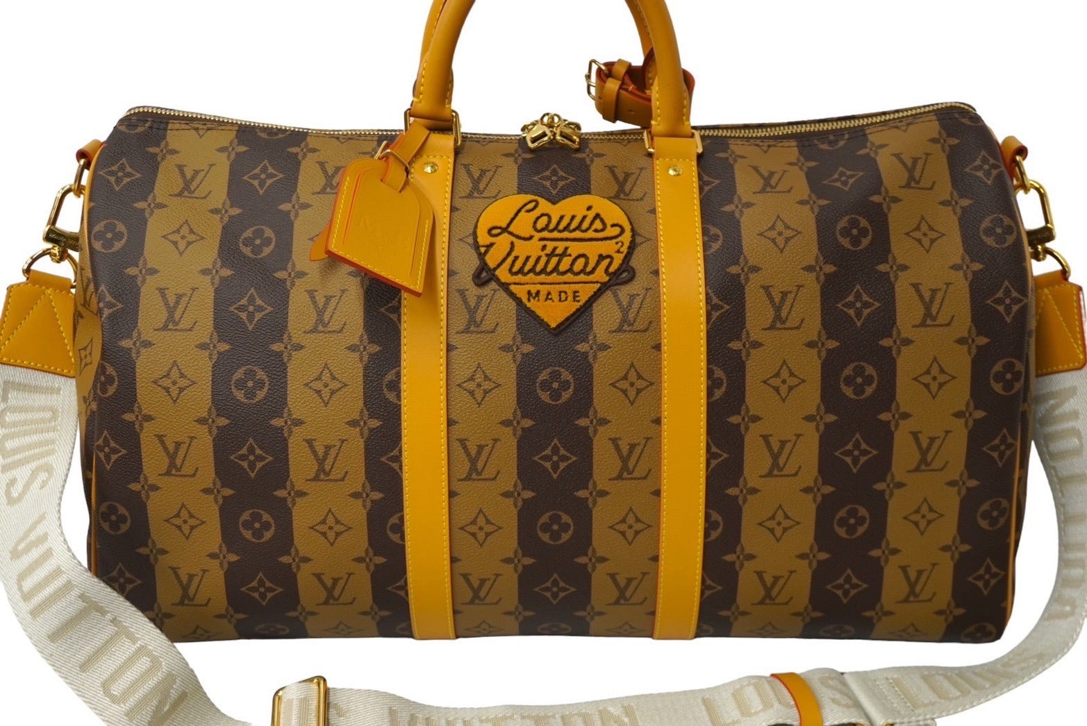 新品同様 LOUIS VUITTON×NIGO ルイヴィトン×ニゴー ボストンバッグ キーポルバンドリエール50 M45967 中古 62439 –  Casanova Vintage