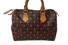 Load image into Gallery viewer, LOUIS VUITTON ルイヴィトン スピーディ25 ハンドバッグ M95009 モノグラムチェリー 村上隆 ゴールド金具 良品 中古 62444
