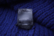 画像をギャラリービューアに読み込む, 極美品 CHANEL シャネル ココマーク カシミヤ ニットキャップ ブルー ロゴ ビーニー 帽子 ニット帽 小物 美品 中古 62449