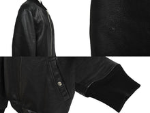 Load image into Gallery viewer, Rick Owens リックオウエンス 16SS レザーボンバージャケット RU16S3775-LCW ブラック サイズ52 美品 中古 62450