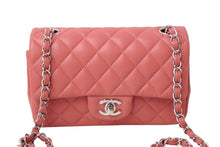 画像をギャラリービューアに読み込む, CHANEL シャネル 横長 20cm ショルダーバッグ ミニマトラッセショルダーチェーン ピンク ラムスキン 美品 中古 62445