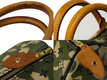 画像をギャラリービューアに読み込む, LOUISVUITTON ルイヴィトン モノグラム フラージュ スピーディ35 ボストンバッグ ハンドバッグ M95773 迷彩 村上隆 美品 中古 62474