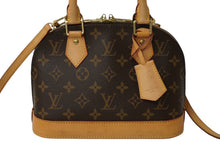 画像をギャラリービューアに読み込む, LOUIS VUITTON ルイヴィトン アルマBB ハンドバッグ M53152 モノグラムキャンバス ブラウン ゴールド金具 美品 中古 62483