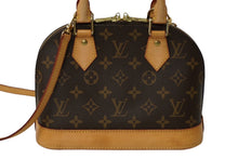 画像をギャラリービューアに読み込む, LOUIS VUITTON ルイヴィトン アルマBB ハンドバッグ M53152 モノグラムキャンバス ブラウン ゴールド金具 美品 中古 62483