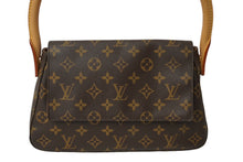 Load image into Gallery viewer, 極美品 LOUIS VUITTON ルイヴィトン モノグラム ミニルーピング ワンショルダーバッグ M51147 ブラウン 中古 62484