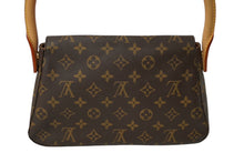 Load image into Gallery viewer, 極美品 LOUIS VUITTON ルイヴィトン モノグラム ミニルーピング ワンショルダーバッグ M51147 ブラウン 中古 62484