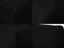 画像をギャラリービューアに読み込む, CHROME HEARTS クロムハーツ ルシール トートバッグ キャンバス ダガー ロゴプリント ブラック シルバー925 美品 中古 62517