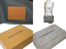 画像をギャラリービューアに読み込む, 極美品 LOUIS VUITTON ルイヴィトン メッセンジャーPM ボディバッグ モノグラムチタニウム M43889 グレー 中古 62524