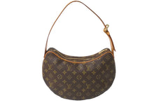画像をギャラリービューアに読み込む, 極美品 LOUIS VUITTON ルイ ヴィトン ショルダーバッグ クロワッサンMM M51512 モノグラムキャンバス ブラウン 中古 62543