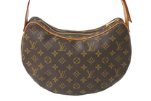 画像をギャラリービューアに読み込む, 極美品 LOUIS VUITTON ルイ ヴィトン ショルダーバッグ クロワッサンMM M51512 モノグラムキャンバス ブラウン 中古 62543