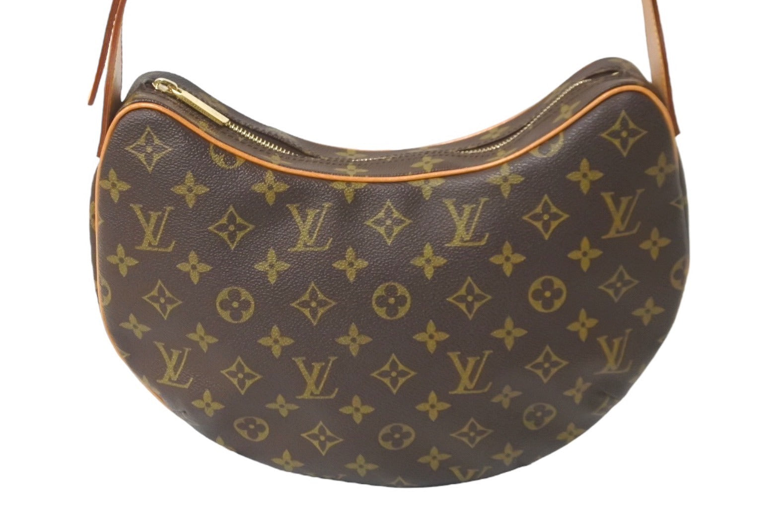 極美品 LOUIS VUITTON ルイ ヴィトン ショルダーバッグ クロワッサンMM M51512 モノグラムキャンバス ブラウン 中古 62543  – Casanova Vintage