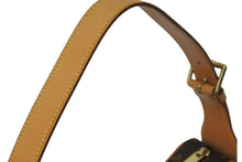 画像をギャラリービューアに読み込む, 極美品 LOUIS VUITTON ルイ ヴィトン ショルダーバッグ クロワッサンMM M51512 モノグラムキャンバス ブラウン 中古 62543