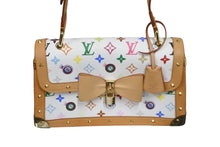 画像をギャラリービューアに読み込む, LOUIS VUITTON ルイヴィトン ハンドバッグ アイラブモノグラムGM ポシェットアイミスユー 村上隆 M92051 美品 中古 62548