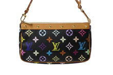 Load image into Gallery viewer, 新品同様 LOUIS VUITTON ルイヴィトン モノグラムマルチ ポシェット アクセソワ―ル ブラック M92648 村上隆 中古 62552