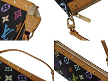 Load image into Gallery viewer, 新品同様 LOUIS VUITTON ルイヴィトン モノグラムマルチ ポシェット アクセソワ―ル ブラック M92648 村上隆 中古 62552