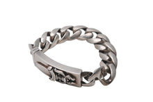 画像をギャラリービューアに読み込む, 新型 CHROME HEARTS クロムハーツ IDブレスレット ダガー 11リンク 100g シルバー925 美品 中古 62594