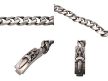 画像をギャラリービューアに読み込む, 新型 CHROME HEARTS クロムハーツ IDブレスレット ダガー 11リンク 100g シルバー925 美品 中古 62594