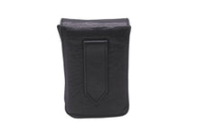 画像をギャラリービューアに読み込む, CHROME HEARTS クロムハーツ シガレットケース ダガー レザー ブラック シルバー925 美品 中古 62597