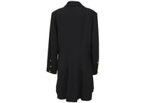 画像をギャラリービューアに読み込む, 極美品 CHANEL シャネル ダブル ジャケット ブラック ココボタン ココマーク 93A P02132 ロゴ シルク アウター サイズ42 中古 62603