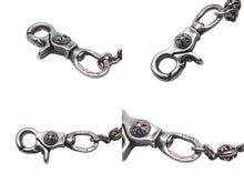 画像をギャラリービューアに読み込む, CHROME HEARTS クロムハーツ 1クリップ エクストラロング 212g 1BALL EX LONG-T 1 クリップ ウォレットチェーン クロス 美品 中古 60442