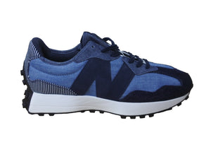 新品未使用品 NEW BALANCE ニューバランス スニーカー シューズ メンズシューズ 327 MS327PA 28cm デニム ブルー 中古 62621