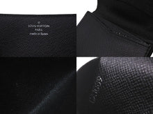 画像をギャラリービューアに読み込む, LOUIS VUITTON ルイヴィトン レザー ロゴ カードケース ブラック ウォレット 名刺入れ 小物 良品 中古 62625
