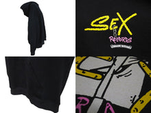 Load image into Gallery viewer, CHROME HEARTS クロムハーツ パーカー マッティボーイ SEX RECORDS サイズXXL プリント ブラック コットン 良品 中古 62642