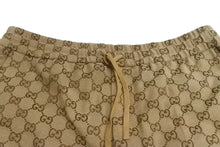 Load image into Gallery viewer, 極美品 GUCCI グッチ パンツ GGキャンバス ジョギングパンツ ベージュ サイズ 46 569769 ZKU09 中古 62649