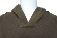 Load image into Gallery viewer, CHROME HEARTS クロムハーツ Y NOT 2-TND Hoodie パーカー ヴァーティカルロゴ ダガー刺繍 カーキ サイズXL 美品 中古 62650