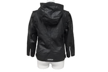 Load image into Gallery viewer, 極美品 CHROME HEARTS クロムハーツ MNS HOOD SWTSHRT フーデットジャケット ブラック コットンリネン サイズS 中古 62660