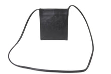 Load image into Gallery viewer, CHROME HEARTS クロムハーツ スクエアポケット 3セメタリークロスパッチ ショルダーバッグ ブラック シルバー金具 美品 中古 62663