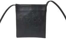 Load image into Gallery viewer, CHROME HEARTS クロムハーツ スクエアポケット 3セメタリークロスパッチ ショルダーバッグ ブラック シルバー金具 美品 中古 62663