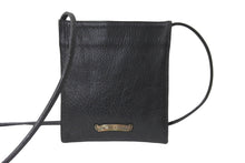 Load image into Gallery viewer, CHROME HEARTS クロムハーツ スクエアポケット 3セメタリークロスパッチ ショルダーバッグ ブラック シルバー金具 美品 中古 62663