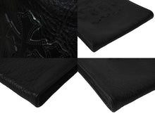Load image into Gallery viewer, CHROME HEARTS クロムハーツ スクエアポケット 3セメタリークロスパッチ ショルダーバッグ ブラック シルバー金具 美品 中古 62663