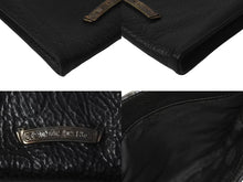 Load image into Gallery viewer, CHROME HEARTS クロムハーツ スクエアポケット 3セメタリークロスパッチ ショルダーバッグ ブラック シルバー金具 美品 中古 62663
