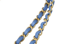 Load image into Gallery viewer, 新品同様 世界完売品 CHANEL シャネル チェーンショルダーバッグ パーツ付き マトラッセ ランダム デニム ブルー ゴールド金具 62676