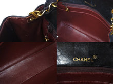 画像をギャラリービューアに読み込む, CHANEL シャネル マトラッセ チェーンショルダー ショルダーバッグ 1番台 ラムスキン ブラック ゴールド金具 美品 中古 62678